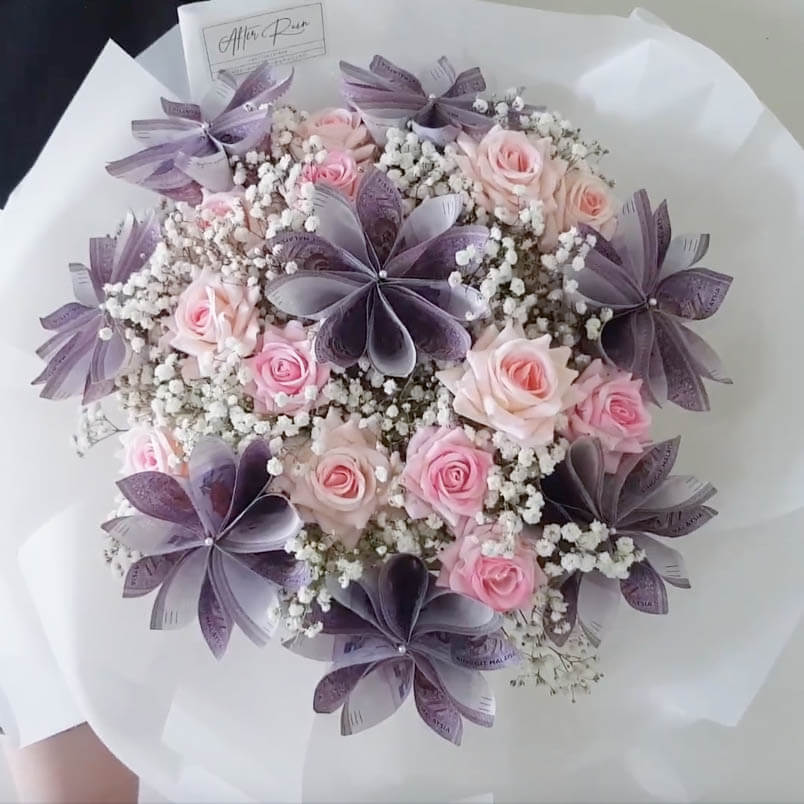 Money Flower Bouquet Customization by AfterRainFlorist, PJ Florist