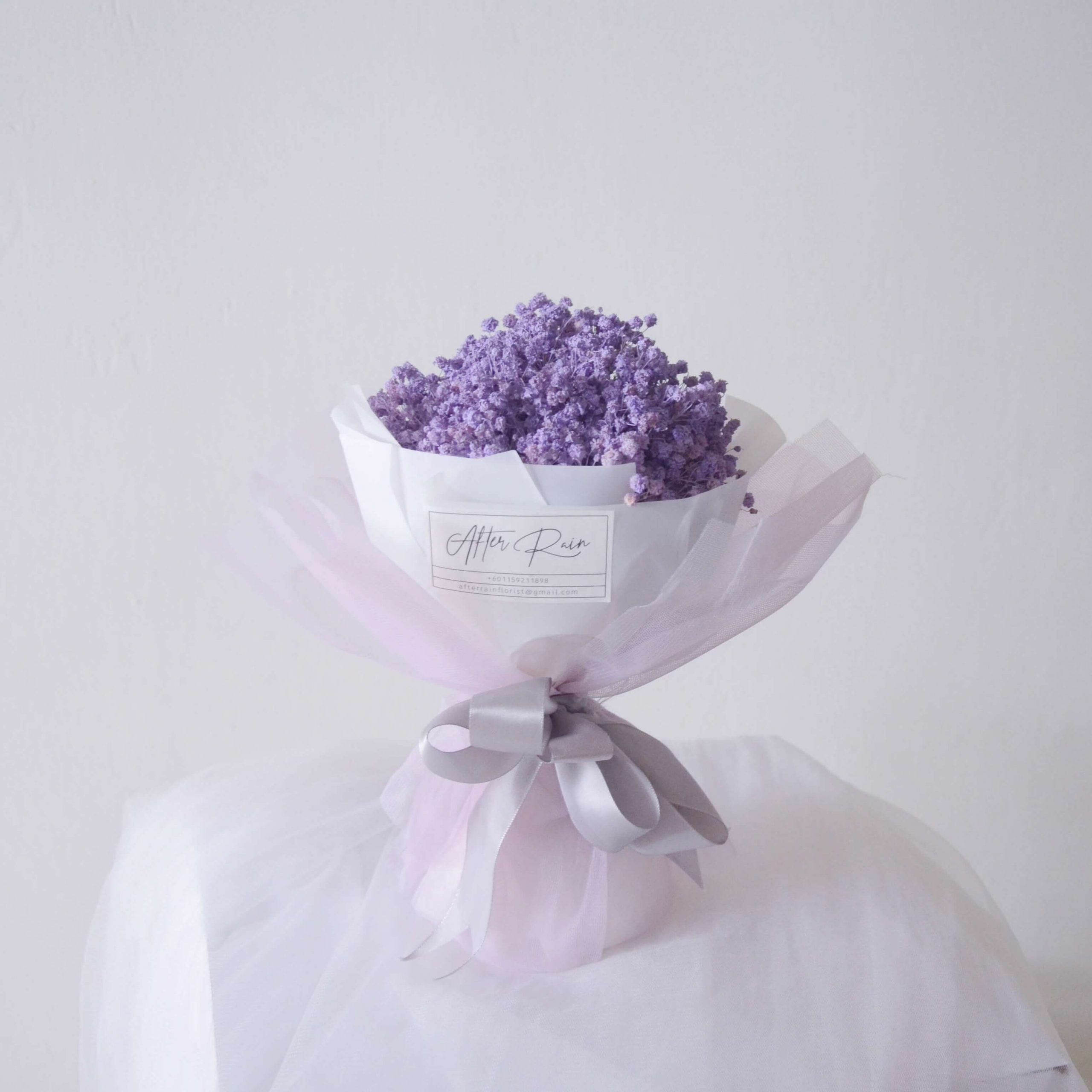 Nidorino Dried Flower Bouquet by AFTERRAINFLORIST Dried Purple Baby Breath Bouquet by AFTERRAINFLORIST