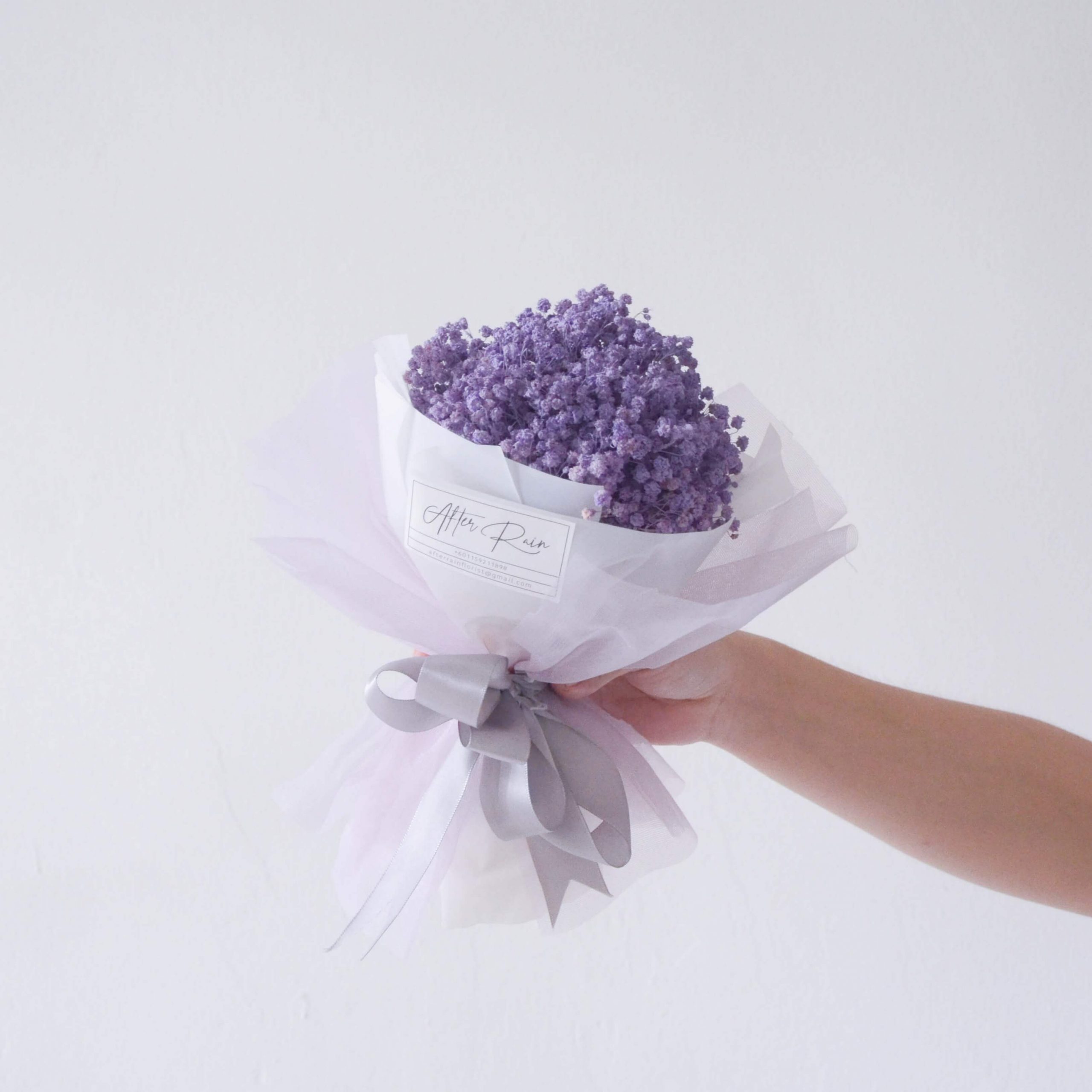 Nidorino Dried Flower Bouquet by AFTERRAINFLORIST Dried Purple Baby Breath Bouquet by AFTERRAINFLORIST