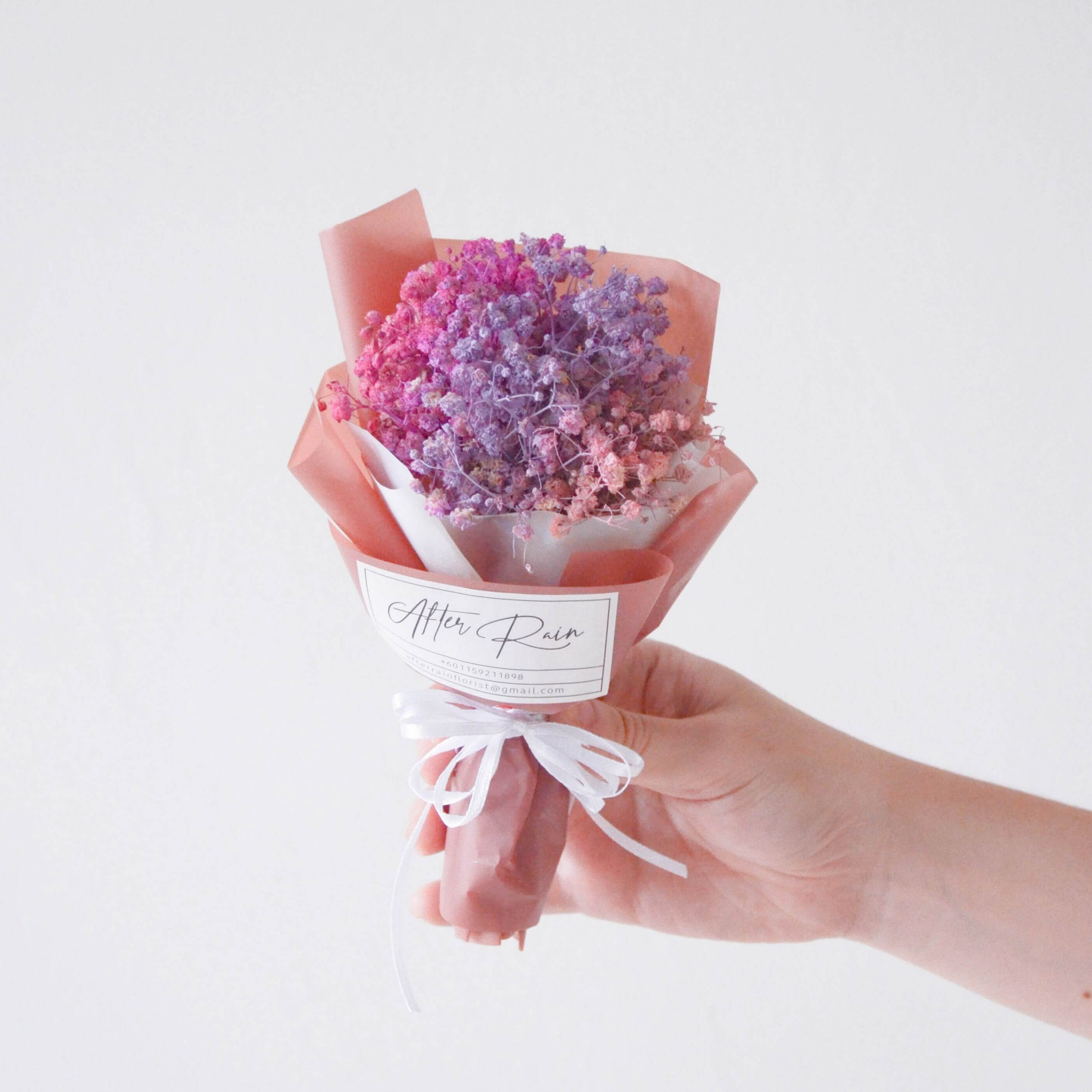 My Angel Dried Flower Bouquet by AFTERRAINFLORIST PJ / KL Florist Petite Dried Baby Breath Bouquet by AFTERRAINFLORIST