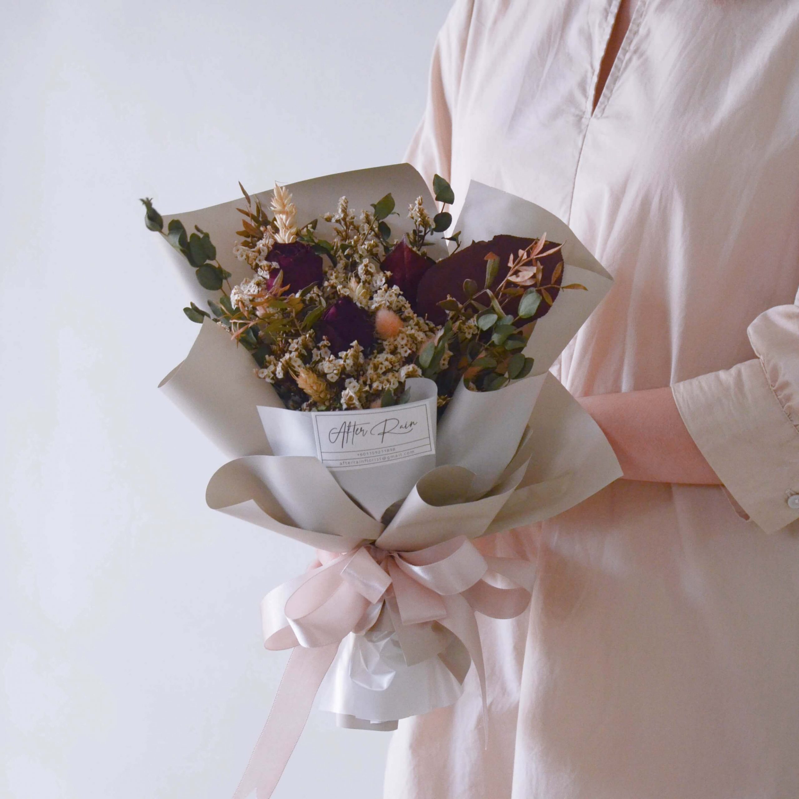 Rosie Dried Flower Bouquet by AfterRainFlorist, KL / PJ Florist Dried Bouquet by AFTERRAINFLORIST