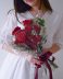 Fresh Red Roses Flower Bouquet by AFTERRAINFLORIST