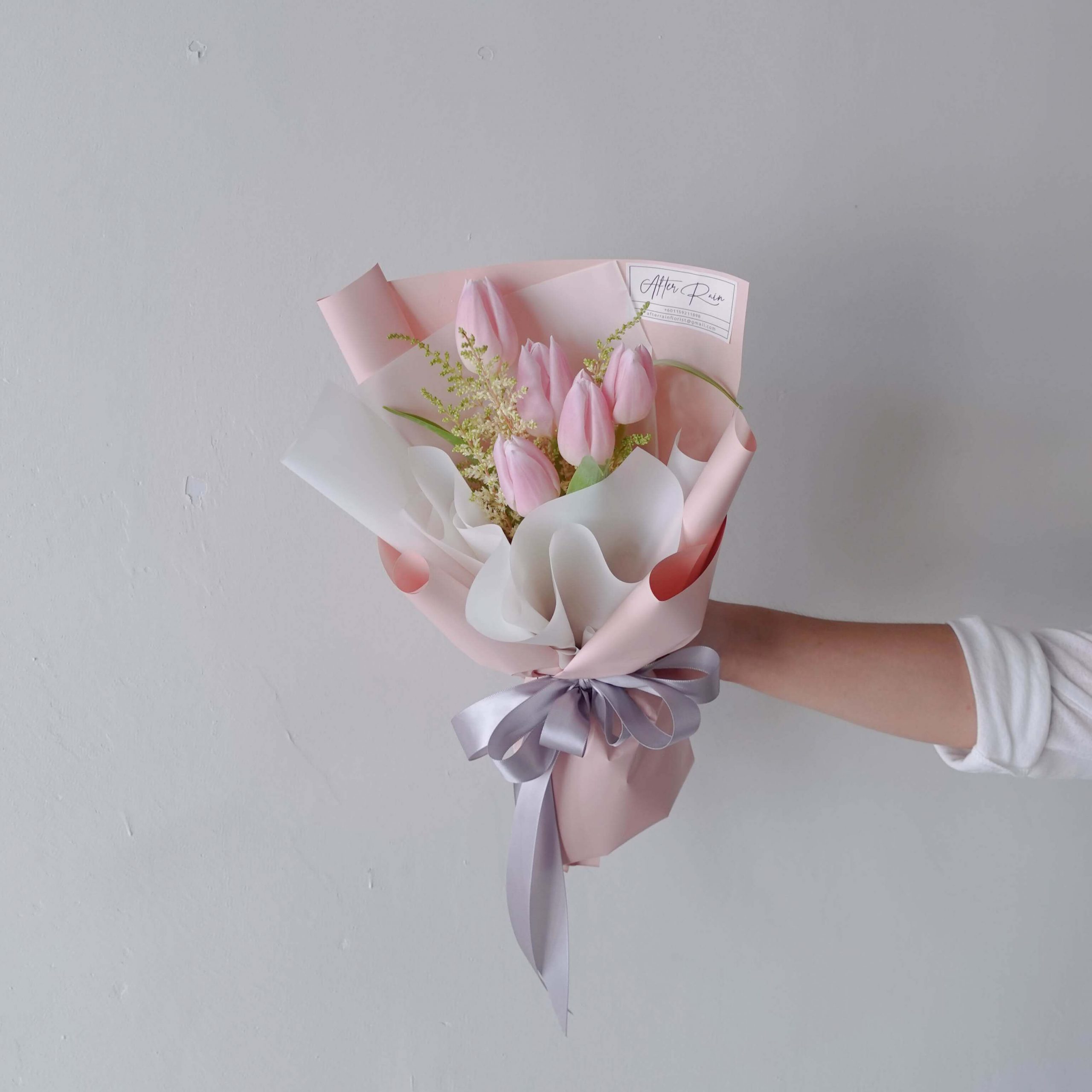 AFTERRAINFLORIST_PJ_Florist_KL_Florist_Tulip_Day_Mix_Fresh_Flower_Bouquet Tulip Fresh Flower Bouquet by AFTERRAINFLORIST