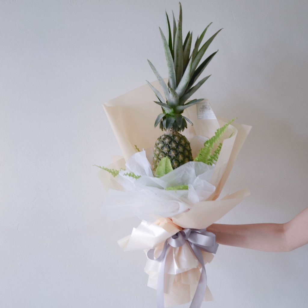 Pineapple Fruit Bouquet by AfterRainFlorist, PJ Florist, KL & Selangor Flower Delivery Service.