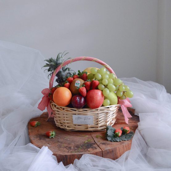 Healthy Gift Get Well Soon Fresh & Healthy Fruit Basket gift by AfterRainFlorist, PJ Florist, KL & Selangor(Klang Valley) Flower Delivery Service