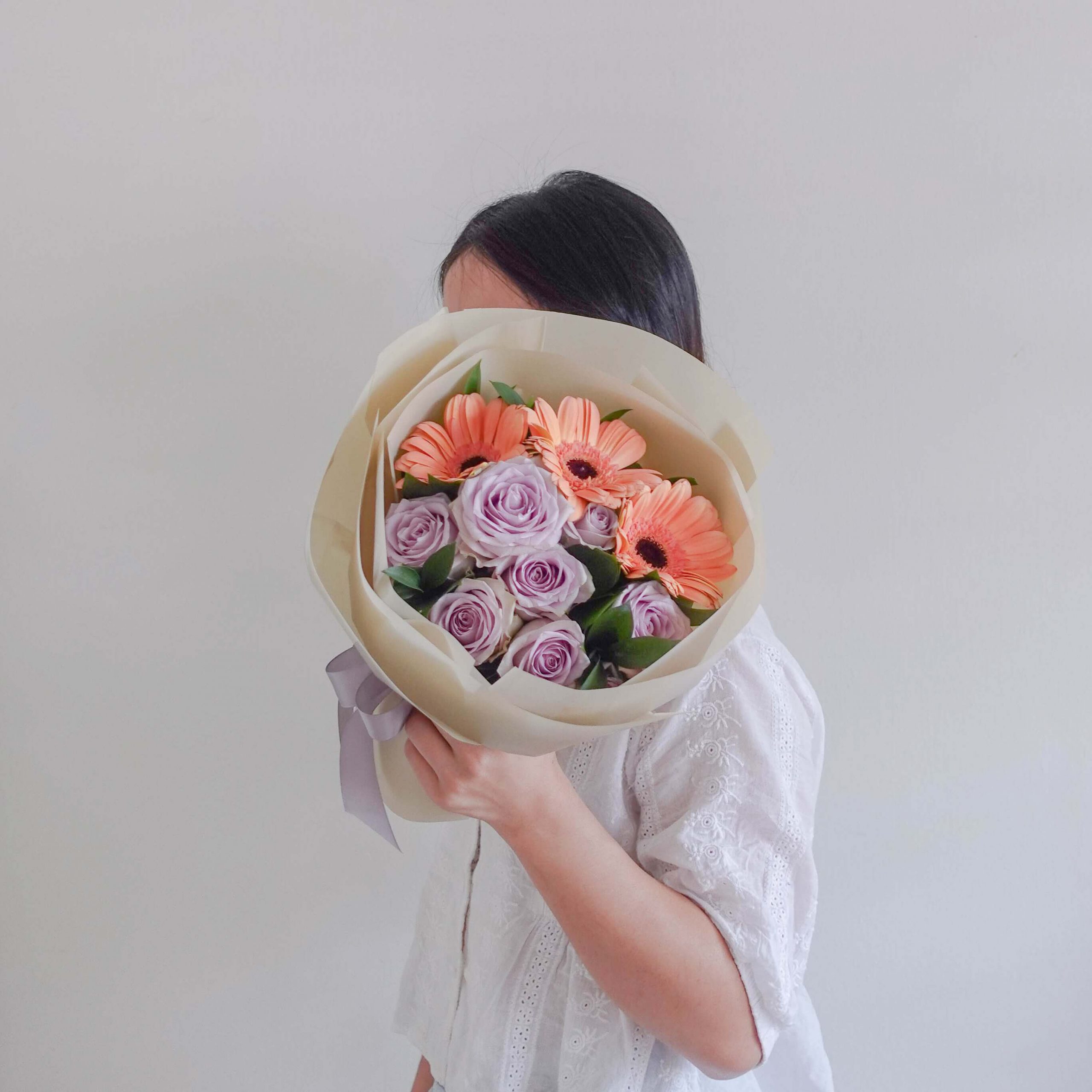 Birthday Small Fresh Gerbera & Rose Bouquet by AfterRainFLorist, PJ (Malaysia) online Florist,KL & Selangor / Klang Valley Flower Delivery Service Birthday Small Fresh Gerbera & Rose Bouquet by AfterRainFLorist, PJ (Malaysia) online Florist,KL & Selangor / Klang Valley Flower Delivery Service