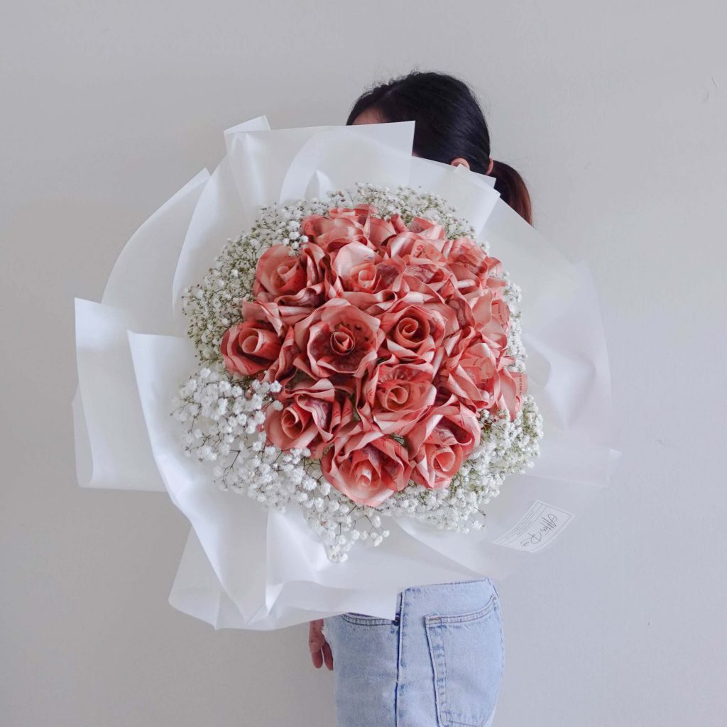 Mother's Day Birthday 2021 Premier Money Bouquet by AfterRainFLorist, PJ (Malaysia) online Florist,KL & Selangor / Klang Valley Flower Delivery Service