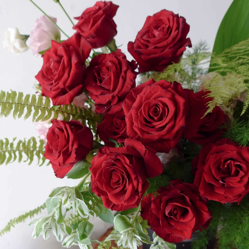 Extravagant Red Rose Big Elegant Flower Box by AfterRainFLorist PJ Malaysia online Florist KL Selangor Klang Valley Flower Delivery Service