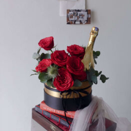 AfterRainFlorist PJ KL Selangor Florist Flower Delivery Service Red Rose Party Gift Customization Prosecco Premium Flower Gift Box