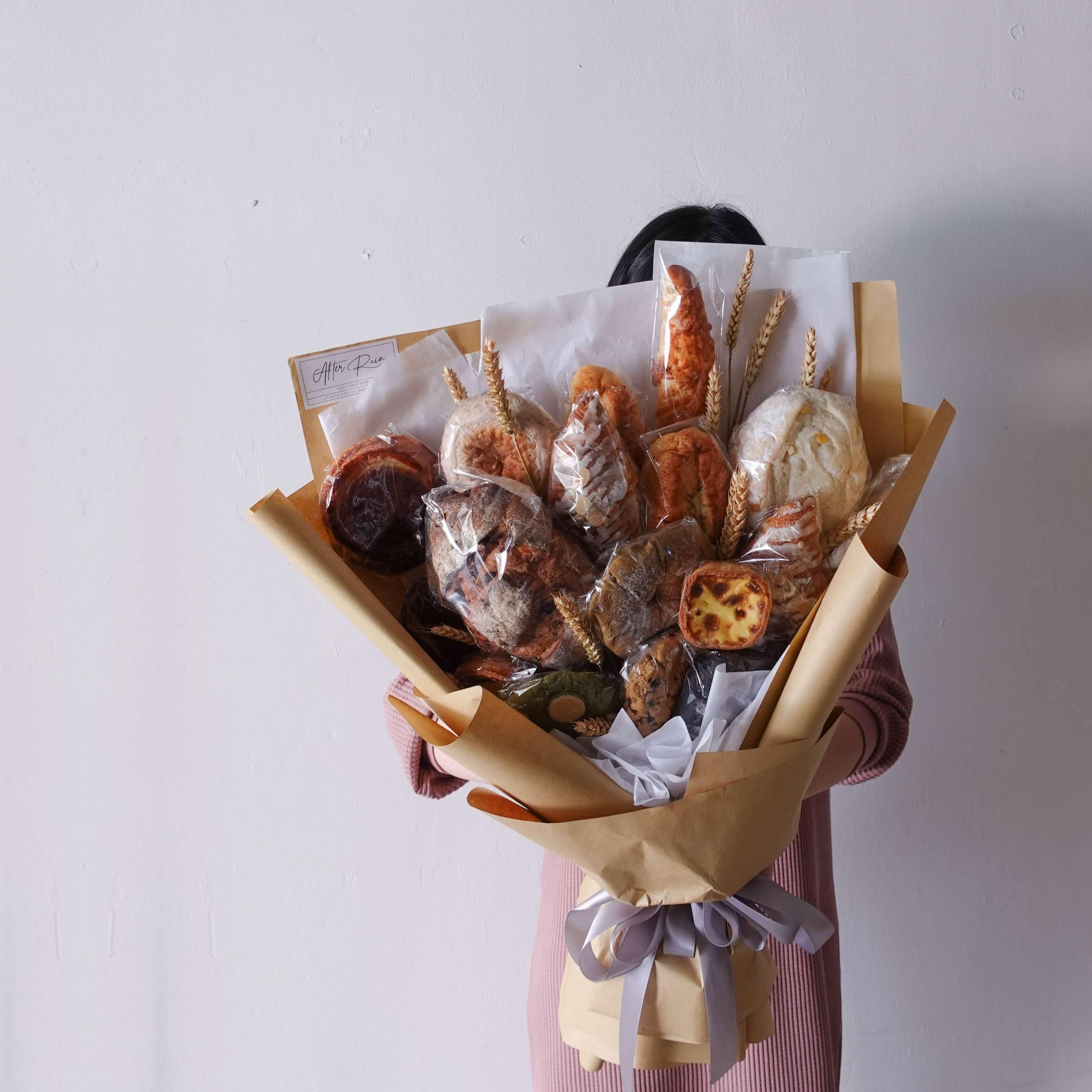 AfterRainFlorist_Special_Customization_Creative_Bread_Wrapping_Bouquet_PJ_Florist_KL_Klang_Valley_Flower_Gift_Delivery_Services3
