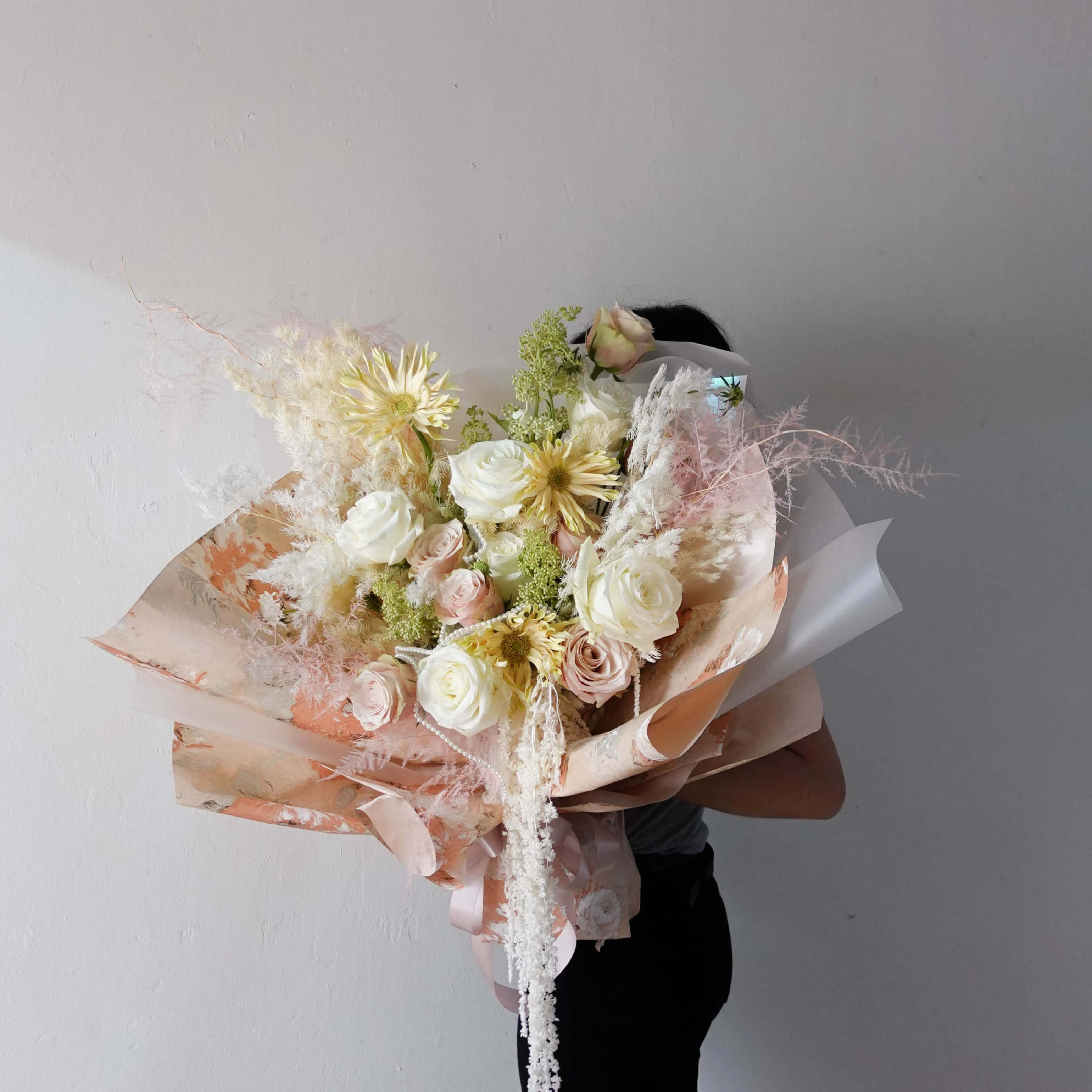 AfterRainFlorist_Special_Customization_Freestyle_Beauty_Rose_And_Beast_Wild_Wrapping_Bouquet_PJ_Florist_KL_Klang_Valley_Flower_Gift_Delivery_Services