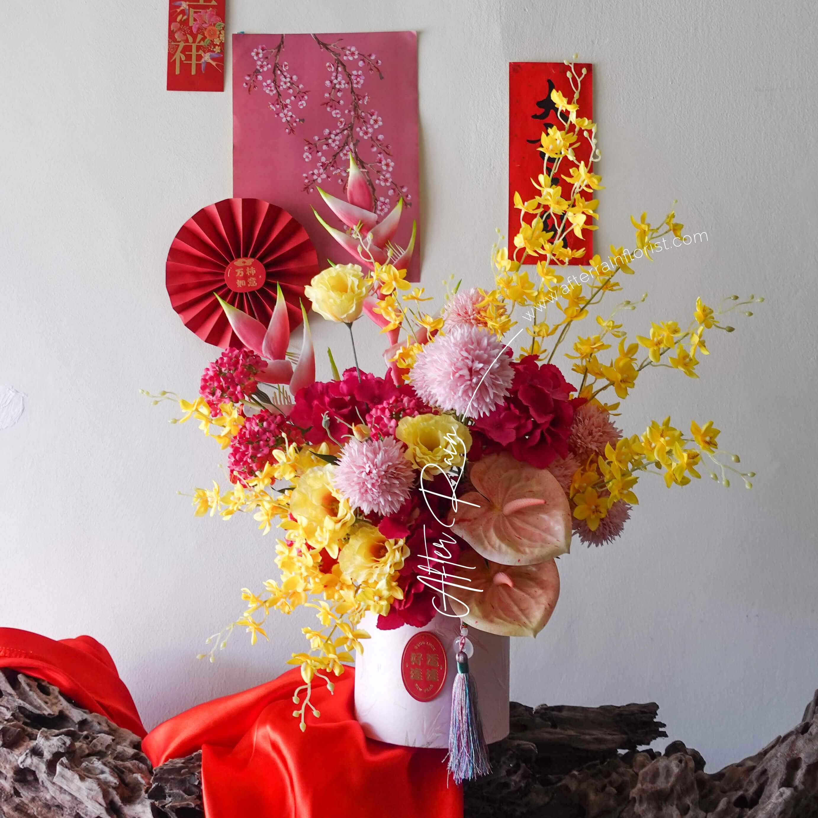 Chinese_New_Year_CNY_Special_2026_Limited_edition_Blossom_of_Abundance_Artificial_SIlk_CNY_Flower_Floral_Gift_Arrangement-PJ_Selangor_Florist_KL_Klang_Valley_Delivery_Services