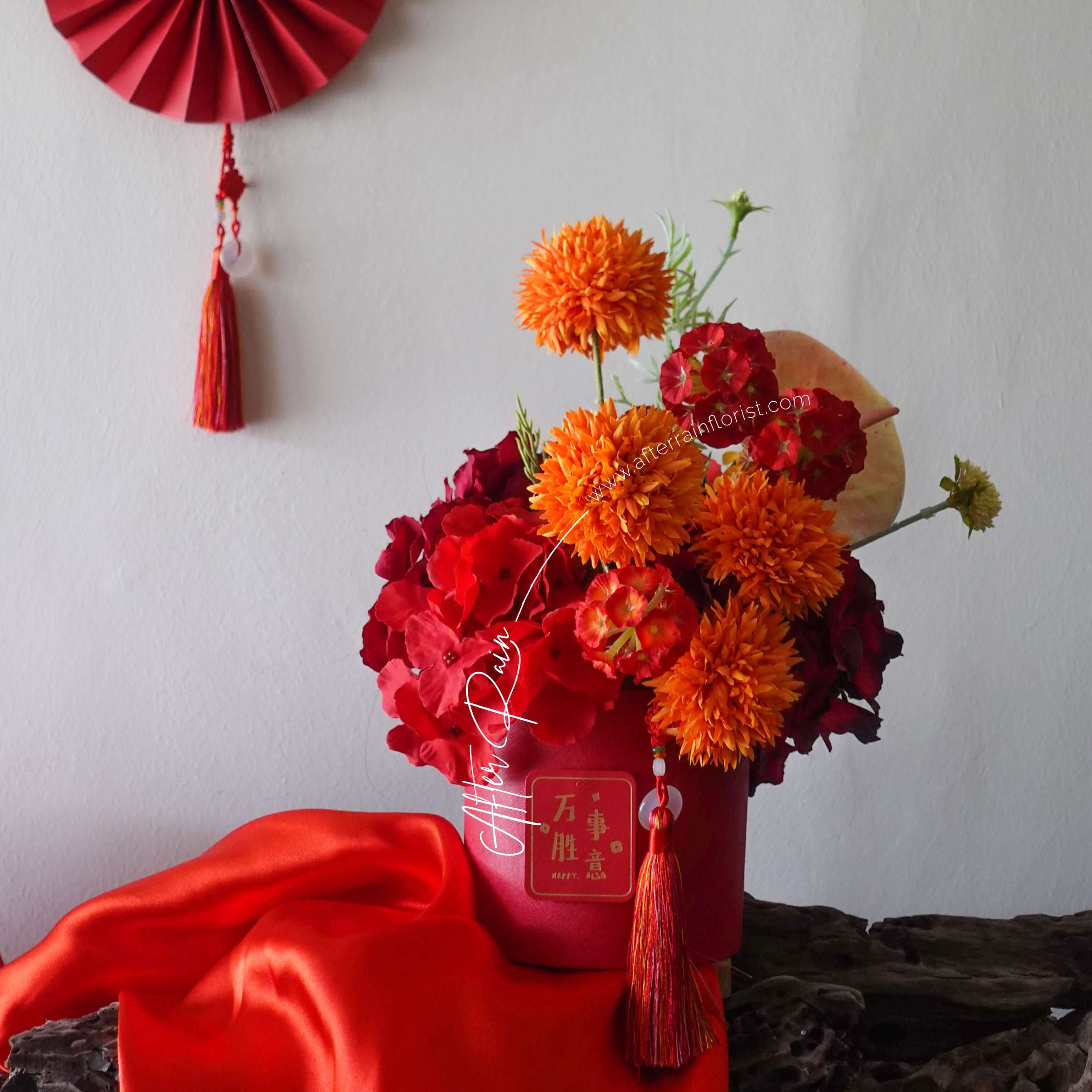 Chinese_New_Year_CNY_Special_2026_Limited_edition_Triumphant_Artificial_SIlk_CNY_Flower_Floral_Gift_Arrangement PJ_Selangor_Florist_KL_Klang_Valley_Delivery_Services
